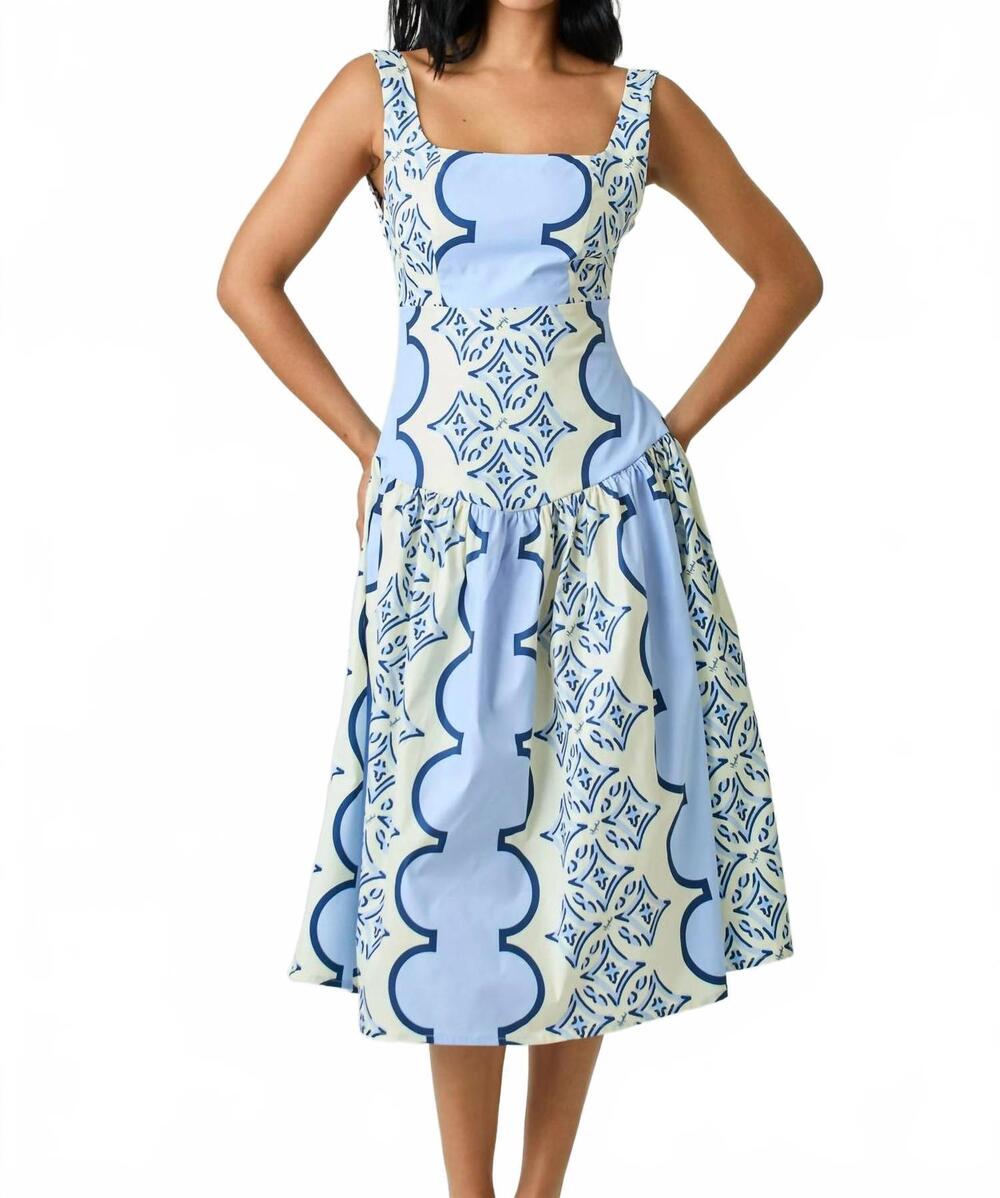 NEW LAVI mariana dress in blue